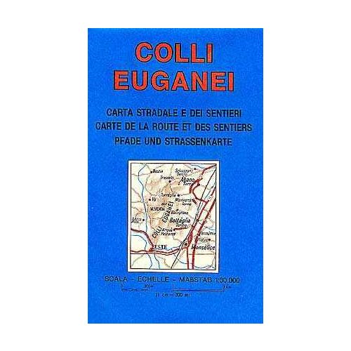 Colli Euganei, hiking map - LAC