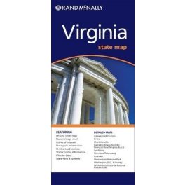 Virginia térkép - Rand McNally