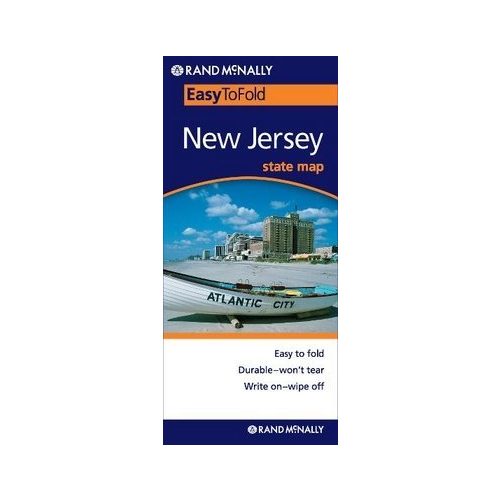 New Jersey (EasyToFold) térkép - Rand McNally
