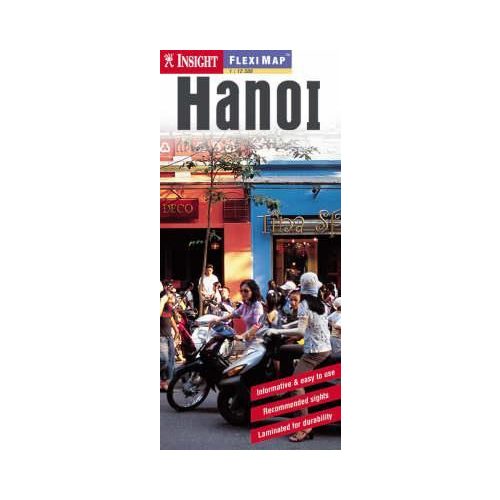 Hanoi laminált térkép - Insight
