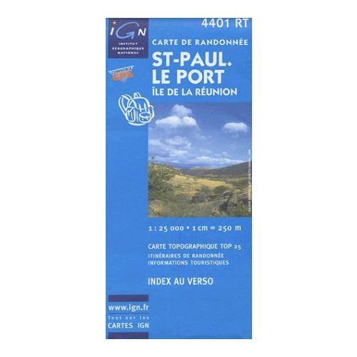 Saint-Paul / Le port / Ile de la Réunion - IGN 4401RT