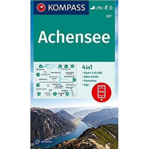 Achensee turistatérkép (WK 027) - Kompass