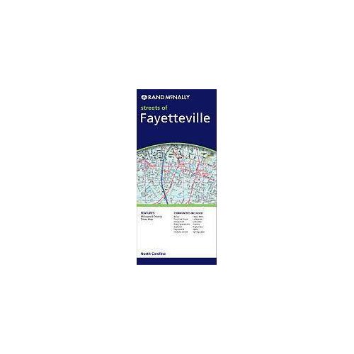 Fayetteville, AR térkép - Rand McNally