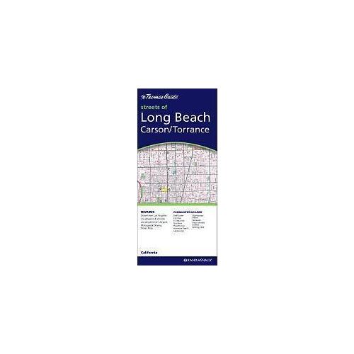 Long Beach, Carson & Torrance (Kalifornia) térkép - Rand McNally