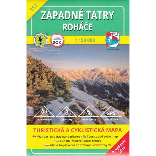 Western Tatras & Roháče, hiking map (112) - VKÚ