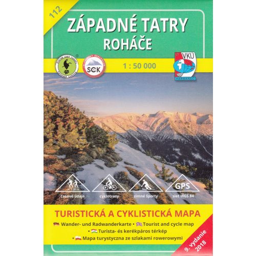 Western Tatras & Roháče, hiking map (112) - VKÚ