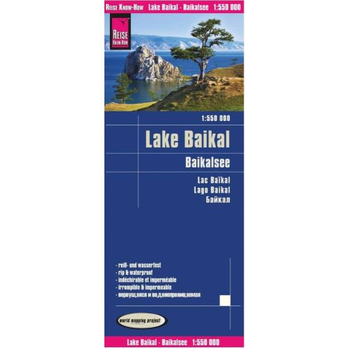 Bajkál-tó térkép - Reise Know-How