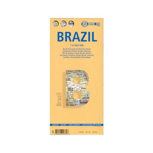 Brazília térkép - Borch