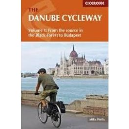   Duna menti kerékpárút: Fekete-erdő – Budapest, angol nyelvű kerékpáros kalauz - Cicerone