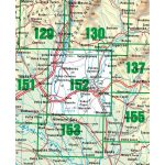 Nyitra menti dombság, Galgóc turistatérkép (152) - VKÚ