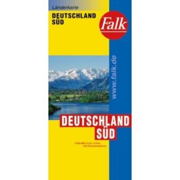 Dél-Németország autótérkép - Falk 