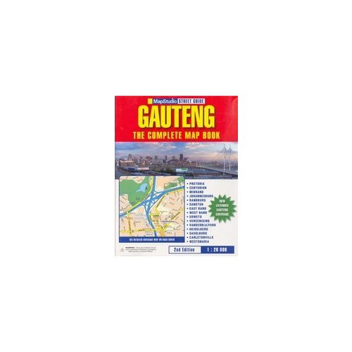 Gauteng (Complete Map Book) atlasz - Map Studio