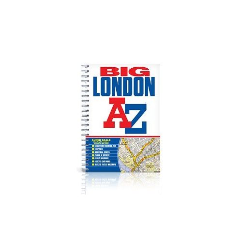 London spirál atlasz - A-Z