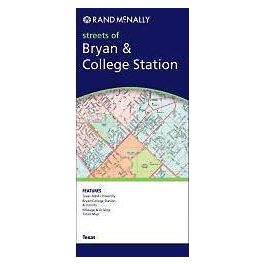 Bryan & College Station, TX térkép - Rand McNally