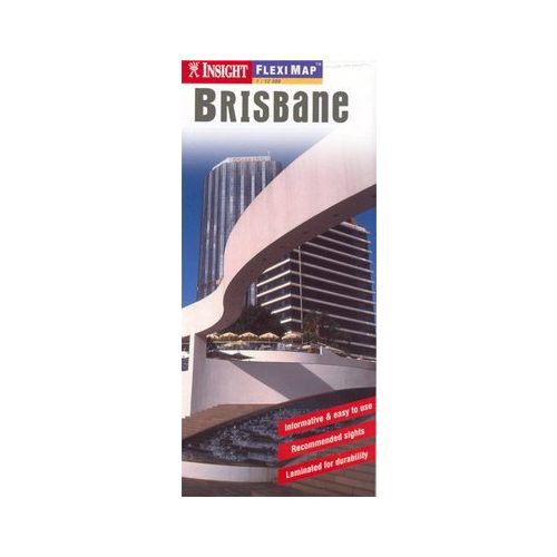Brisbane laminált térkép - Insight