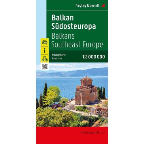 Balkan & Southeast Europe, travel map - Freytag-Berndt