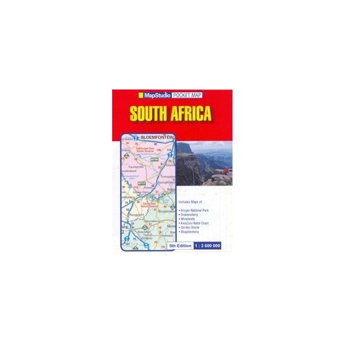 Dél-Afrika zsebtérkép - Map Studio