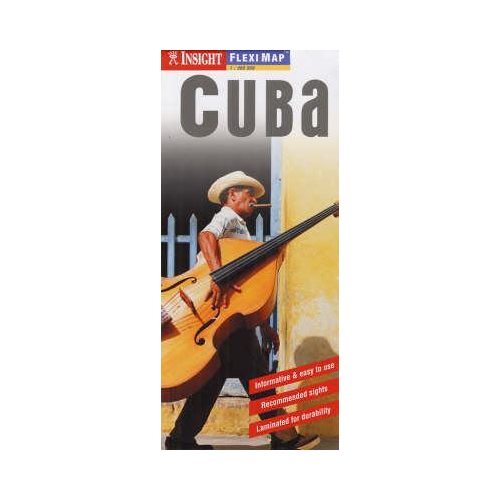 Kuba laminált térkép - Insight