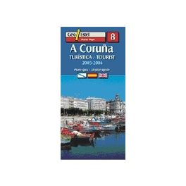 La Coruna térkép - Geoestel
