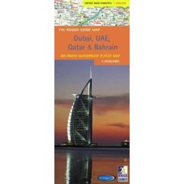  Dubai, Egyesült Arab Emirátusok, Katar & Bahrein térkép - Rough Maps