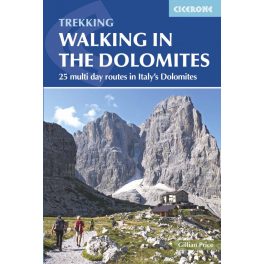 Dolomitok, angol nyelvű túrakalauz - Cicerone
