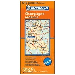 Champagne / Ardenne - Michelin 515