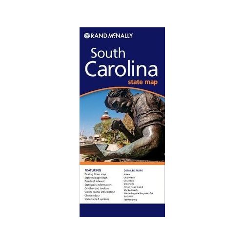 South Carolina térkép - Rand McNally