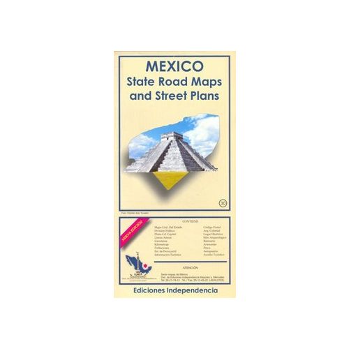 Tlaxcala állam & Tlaxcala City térkép (No28) - Ediciones Independencia
