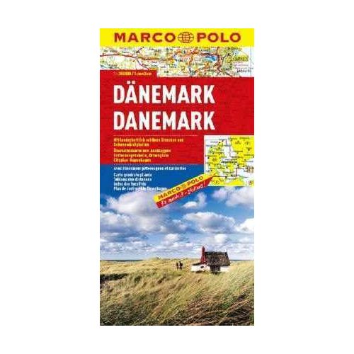 Dánia térkép - Marco Polo
