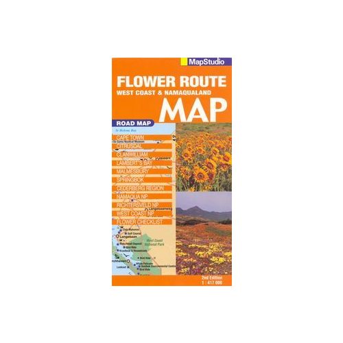 Flower Route: West Coast and Namaqualand térkép - Map Studio