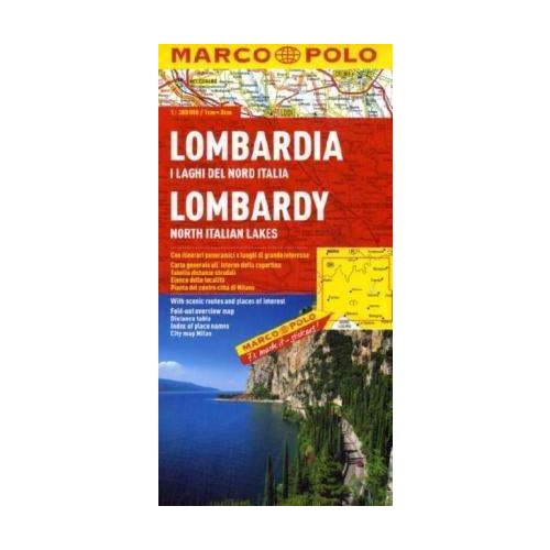 Lombardia térkép - Marco Polo