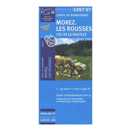 Morez / Les Rousses / Col de la Faucille - IGN 3327ET