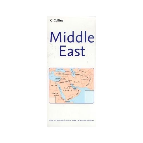 Közel-Kelet térkép - Collins
