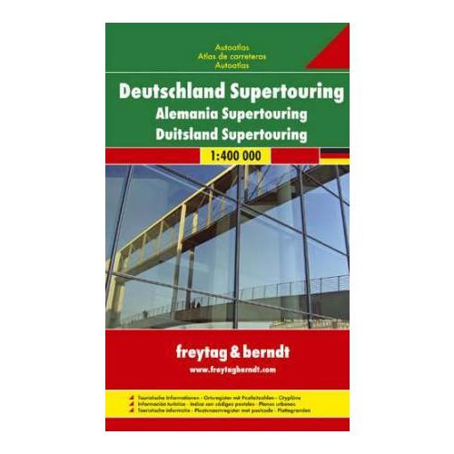 Németország Supertouring atlasz - Freytag-Berndt