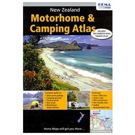 Új-Zéland Camping & Motorhome atlasz - Hema