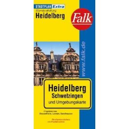 Heidelberg Extra várostérkép - Falk