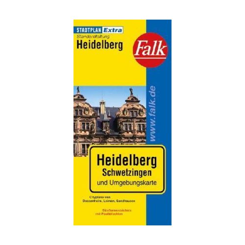 Heidelberg Extra várostérkép - Falk