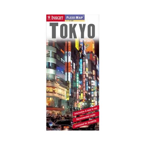 Tokió laminált térkép - Insight