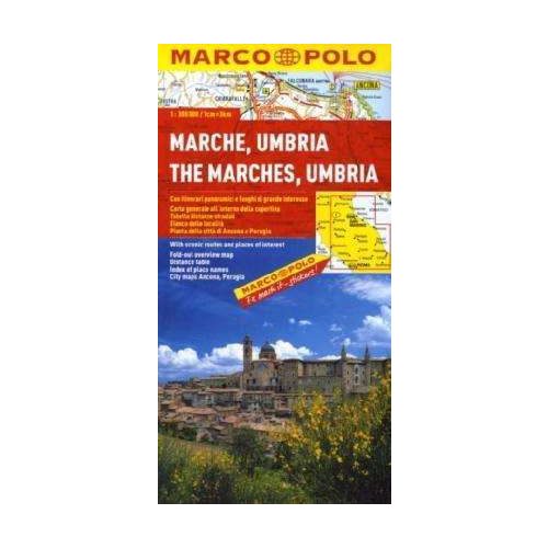Marche / Umbria térkép - Marco Polo