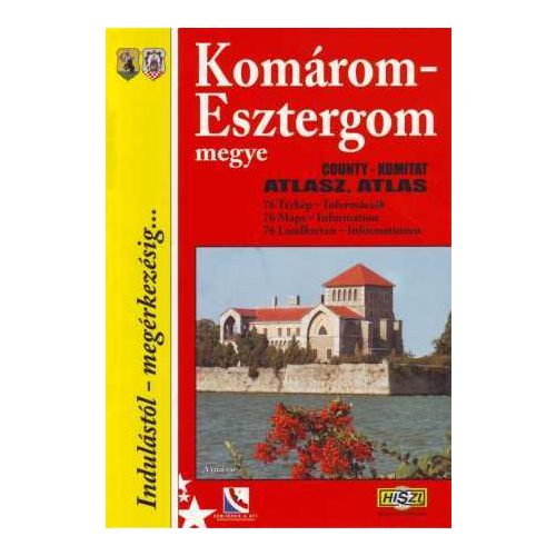 Komárom-Esztergom megye atlasza - Hi-Szi Map 