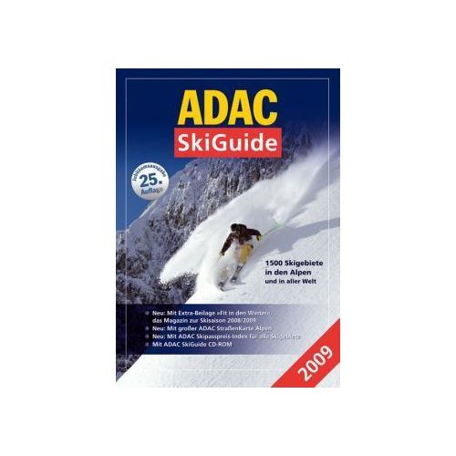 ADAC SkiGuide Alpen 2009 (mit CD-ROM) 