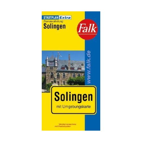 Solingen Extra várostérkép - Falk