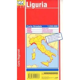 Liguria autótérkép - LAC