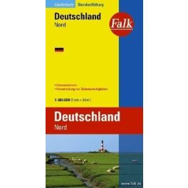 Észak-Németország autótérkép - Falk 