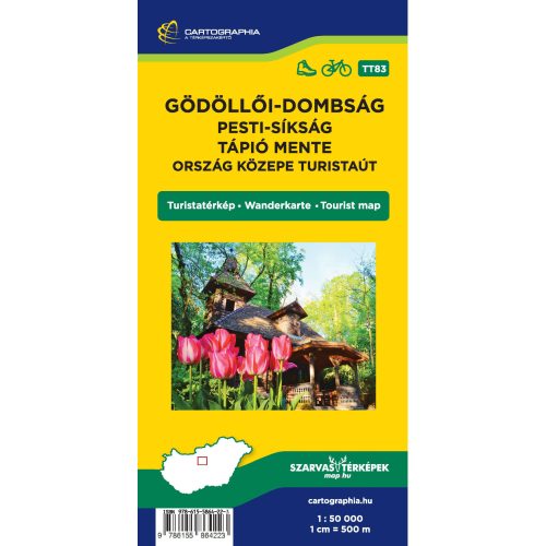 Gödöllői-dombság turistatérkép - Szarvas & Cartographia