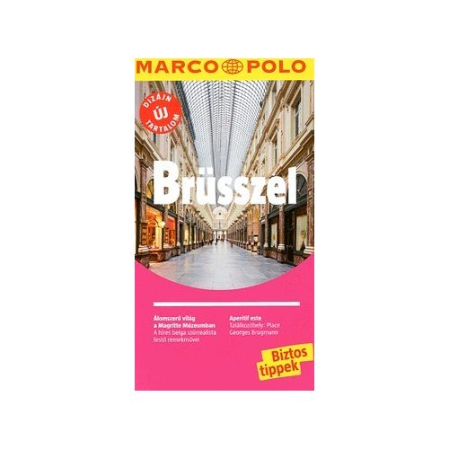 Brussels, guidebook in Hungarian - Marco Polo