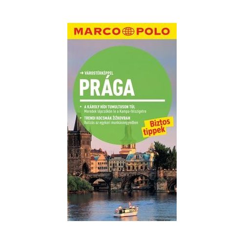 Prague, guidebook in Hungarian - Marco Polo