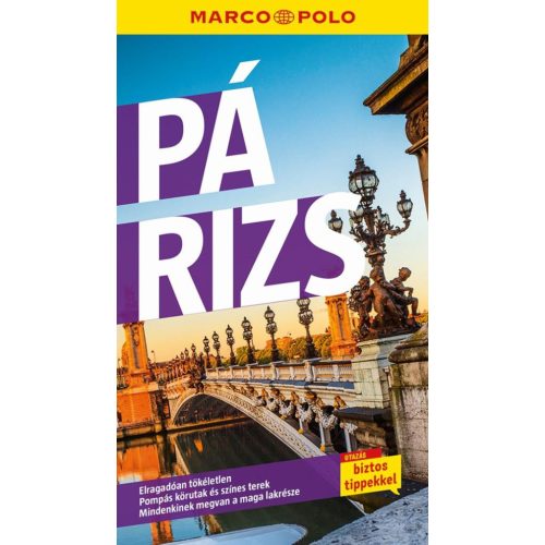 Paris, guidebook in Hungarian - Marco Polo