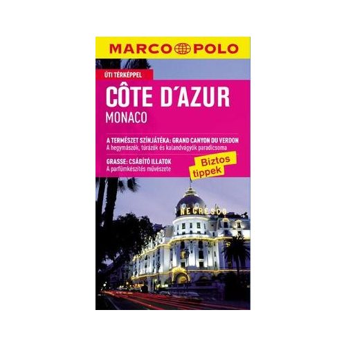 Côte d'Azur, guidebook in Hungarian - Marco Polo