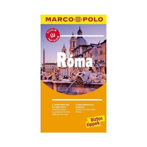 Rome, guidebook in Hungarian - Marco Polo